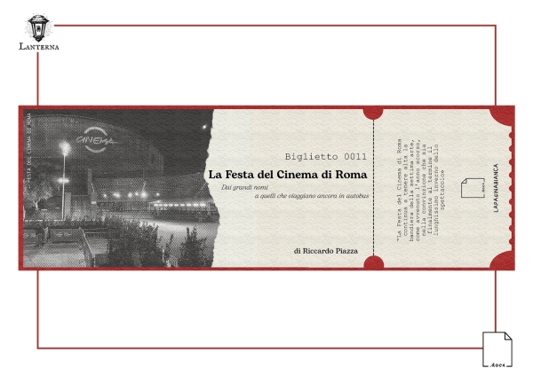La Festa del Cinema di Roma: dai grandi nomi a quelli che viaggiano ancora in autobus