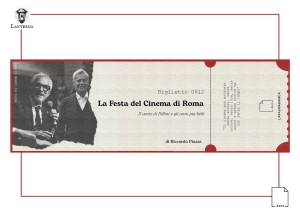 La Festa del Cinema di Roma: il vento di Fellini e gli anni più belli
